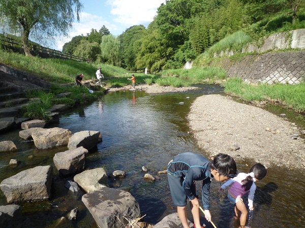 ふるさとの川公園 関西を中心に子供とおでかけした海水浴 プール 水遊び 川遊びの場所